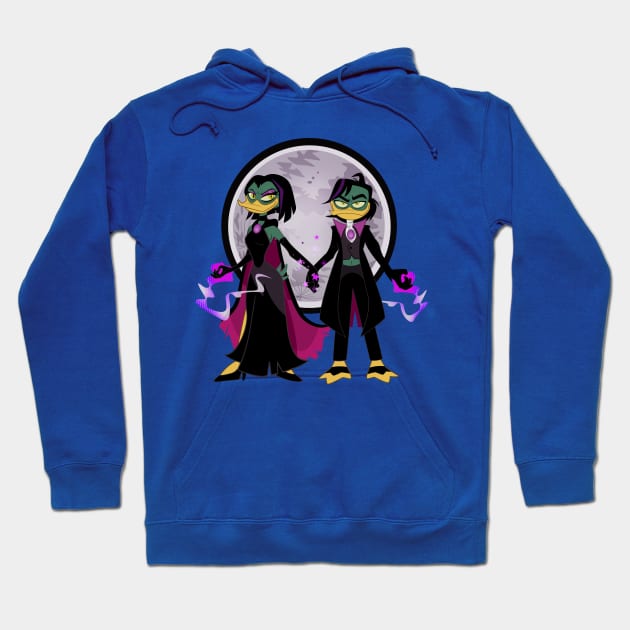 Magica and Poe De Spell Hoodie by Number1Robot